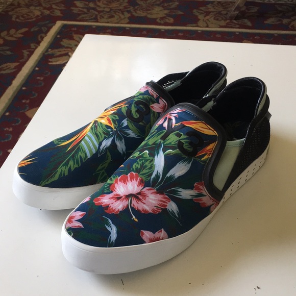 y3 floral shoes